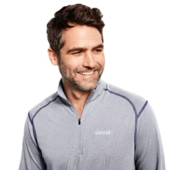 Orvis Drirelease Quarter-Zip Long-Sleeve Shirt - Men's -Simms Shop 1036707 800 auto