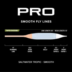 Orvis PRO Saltwater Tropic Fly Line Smooth