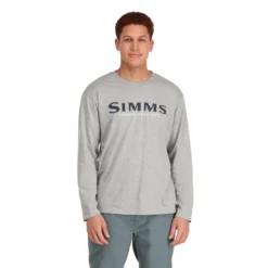 Simms Logo Long Sleeve Shirt - Men's