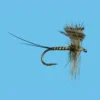 Solitude Green Drake Hackled Spinner Fly (12 Count)