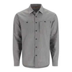 Simms Cutbank Chambray Long Sleeve Shirt - Men's -Simms Shop 1238177 800 auto