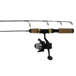 HT Enterprises Polar Gold Medium Action Ice Combo Fishing Rod