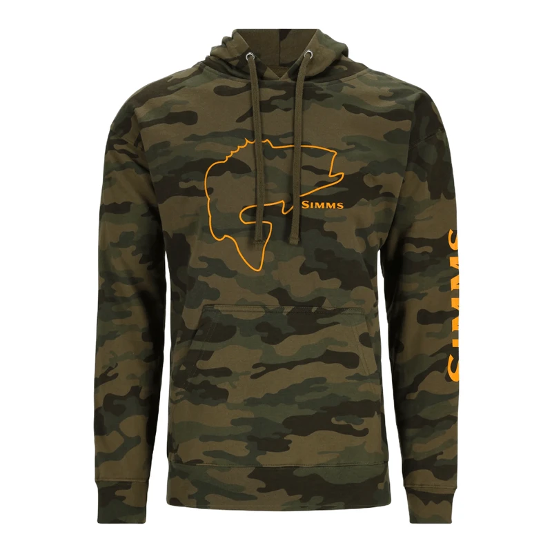 Simms Bass Outline Hoodie 1 Simms Bass Outline Hoodie