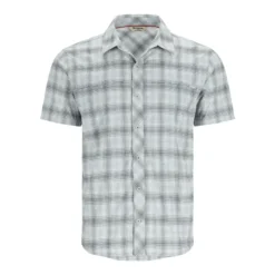Simms Grizzly Fish Stone Cold Short Sleeve Shirt - Men's -Simms Shop 1320997 800 auto