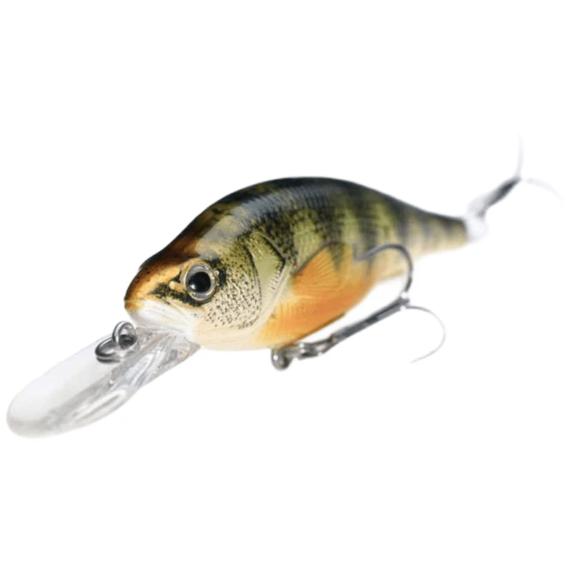 Live Target Yellow Perch Jointed Medium Dive Crankbait Lure 1 Live Target Yellow Perch Jointed Medium Dive Crankbait Lure