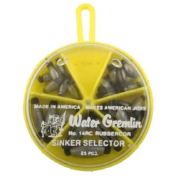 Water Gremlin Rubbercor Lead Sinker Selector