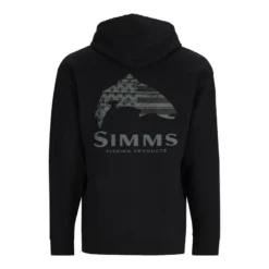 Simms Wooden Flag Trout Hoodie - Men's