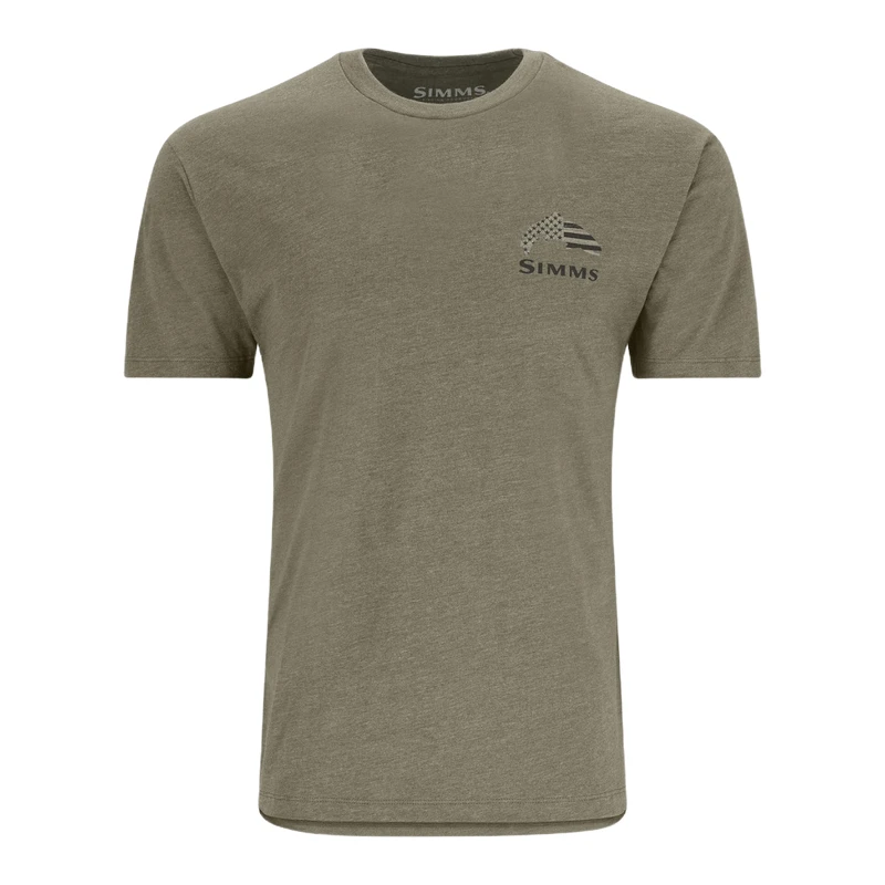 Simms Wooden Flag Trout T-Shirt - Men's 2 Simms Wooden Flag Trout T-Shirt - Men's - Image 2