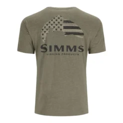 Simms Wooden Flag Trout T-Shirt - Men's